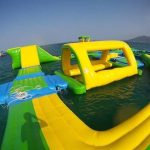 Công viên nước bơm hơi - Vịnh phao nổi MS-17 kích thước 15 x 25m