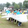 Máy bay bơm hơi teambuilding 3 HTB1 bsU