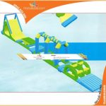 Công viên nước bơm hơi - Vịnh phao nổi MS-23 kích thước 3 x 27m