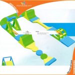 Công viên nước bơm hơi - Vịnh phao nổi MS-24 kích thước 6 x 18m
