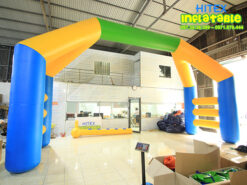 Cổng hơi 4 chân bơm hơi kín