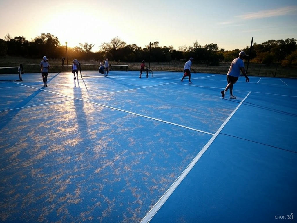 Mái che sân Pickleball Bạt PVDF 6 Quy Trinh Thiet Ke San Pickleball Bang Bat Cang PVDF